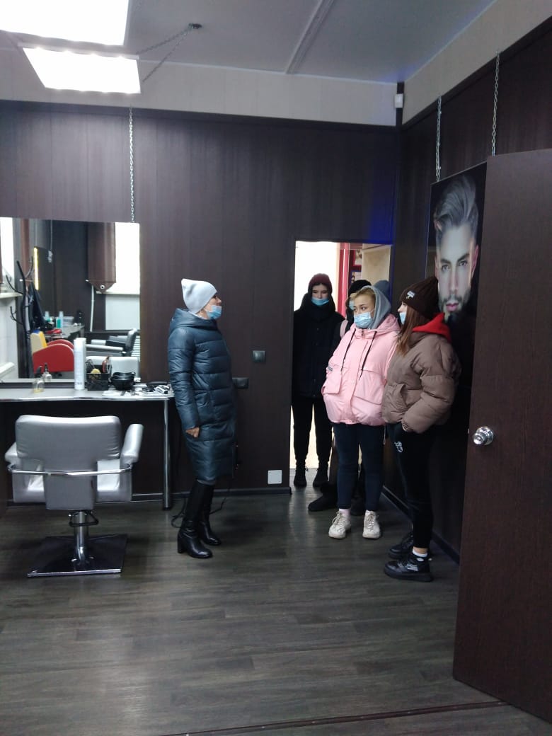 экскурсия в парикмахерскую 2
