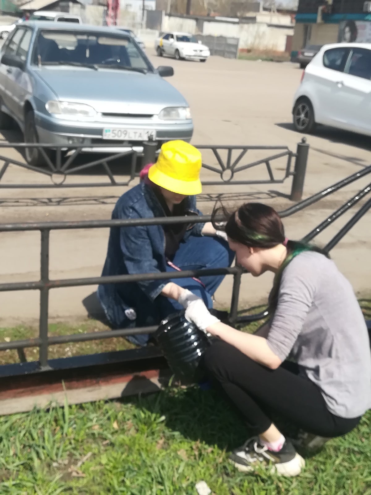 Всероссийский субботник. Привокзальная площадь