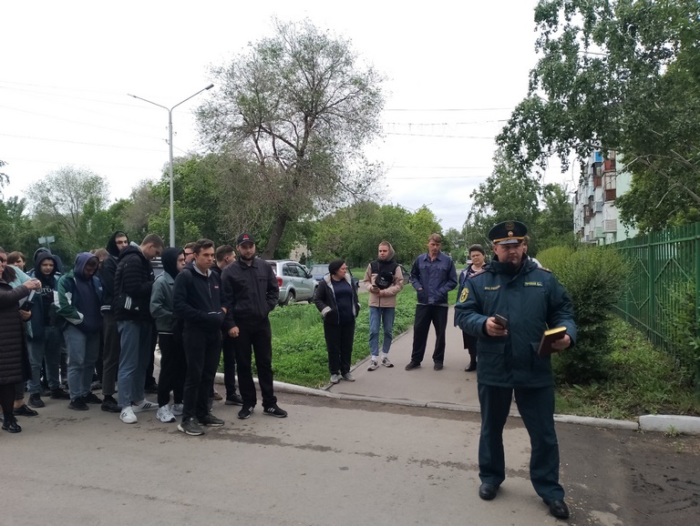 Пожарные учения (2)